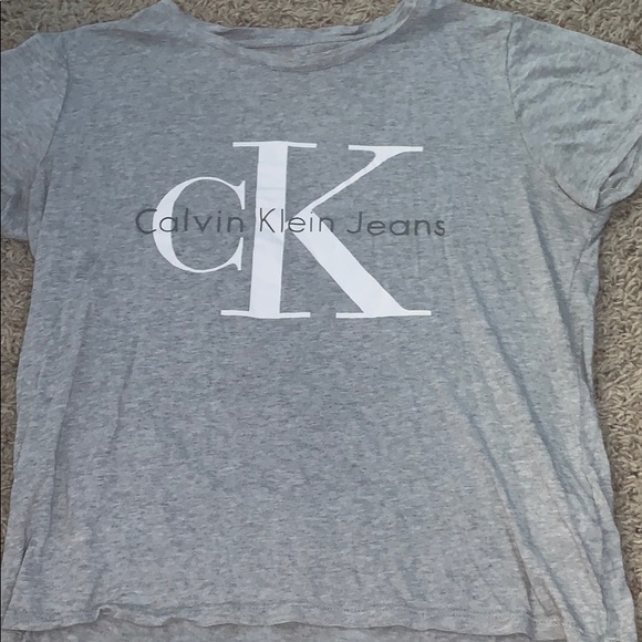 Calvin Klein Tops - Calvin Klein grey t shirt Calvin Klein Tops - Calvin Klein grey t shirt